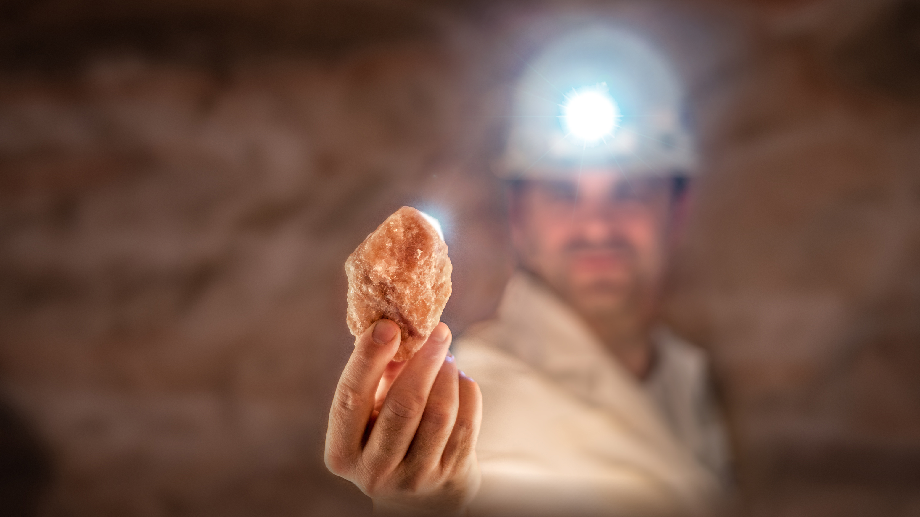 mineur dans mine