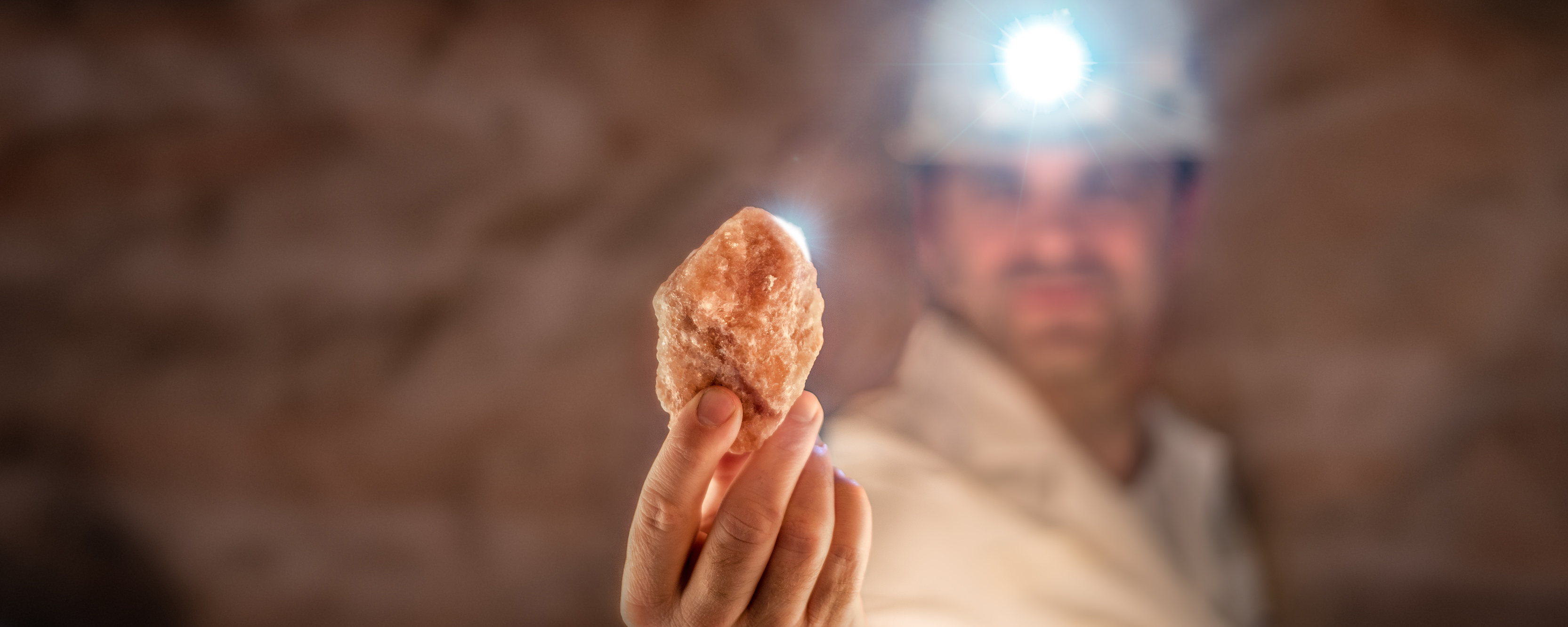 Pitman holding rock of salt (5:2)
